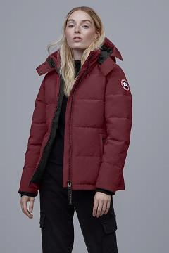 Chamarras Canada Goose Mujer Outlet - Chelsea Abrigos Rojos Oscuro AQ1945027